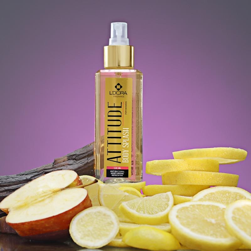 اسپری خوشبوکننده بدن زنانه الدورا Attitude
